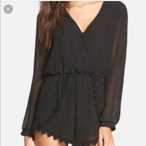 ASTR Black Romper NWT!